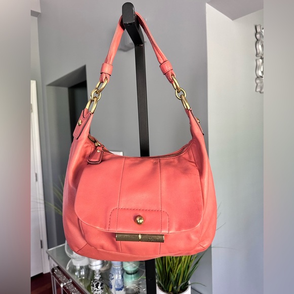 Coach Leather Shoulder Bag - Picture 14 of 16